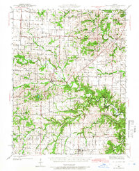 Download a high-resolution, GPS-compatible USGS topo map for Bellflower, MO (1966 edition)