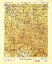 preview thumbnail of historical topo map of Birch Tree, MO in 1948