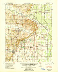 1939 Map of Bloomfield