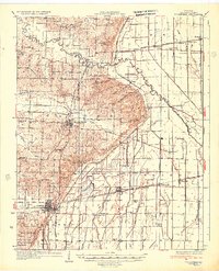 1934 Map of Bloomfield