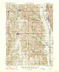 preview thumbnail of historical topo map of Blythedale, MO in 1947