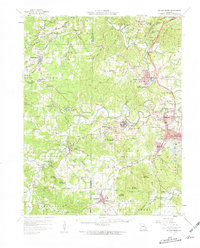 preview thumbnail of historical topo map of Bonne Terre, MO in 1958