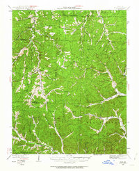 Download a high-resolution, GPS-compatible USGS topo map for Boss, MO (1963 edition)