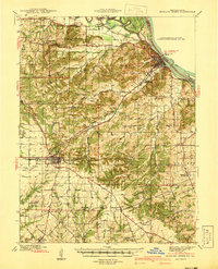 1940 Map of Bowling Green