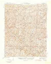 Download a high-resolution, GPS-compatible USGS topo map for Buckhart, MO (1945 edition)