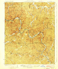 1928 Map of Cardareva
