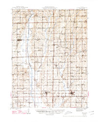 1947 Map of Chula, MO