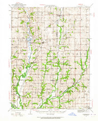 Download a high-resolution, GPS-compatible USGS topo map for Clarksdale, MO (1964 edition)
