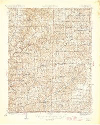 1946 Map of Bakersfield, MO