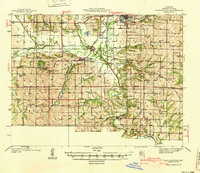 Download a high-resolution, GPS-compatible USGS topo map for Darlington, MO (1940 edition)