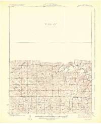 Download a high-resolution, GPS-compatible USGS topo map for Darlington, MO (1925 edition)