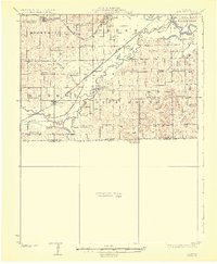Download a high-resolution, GPS-compatible USGS topo map for Dawn, MO (1924 edition)