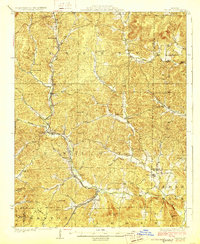 1929 Map of Des Arc