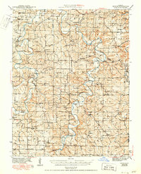 Download a high-resolution, GPS-compatible USGS topo map for Drynob, MO (1950 edition)