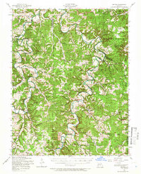 Download a high-resolution, GPS-compatible USGS topo map for Drynob, MO (1966 edition)