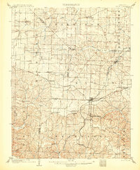 preview thumbnail of historical topo map of Eldon, MO in 1904