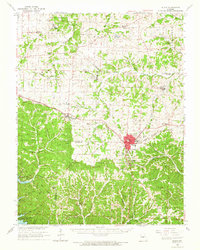 preview thumbnail of historical topo map of Eldon, MO in 1960