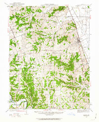 Download a high-resolution, GPS-compatible USGS topo map for Elsberry, MO (1963 edition)