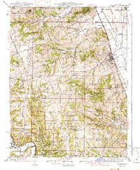 Download a high-resolution, GPS-compatible USGS topo map for Elsberry, MO (1942 edition)