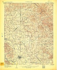 preview thumbnail of historical topo map of Farmington, MO in 1906