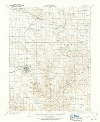 preview thumbnail of historical topo map of Fulton, MO in 1928