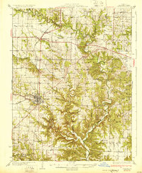 preview thumbnail of historical topo map of Fulton, MO in 1931