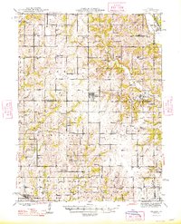 preview thumbnail of historical topo map of Daviess County, MO in 1948