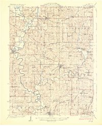Download a high-resolution, GPS-compatible USGS topo map for Gower, MO (1925 edition)