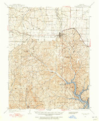 preview thumbnail of historical topo map of Gravois Mills, MO in 1949