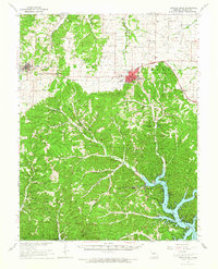 Download a high-resolution, GPS-compatible USGS topo map for Gravois Mills, MO (1965 edition)