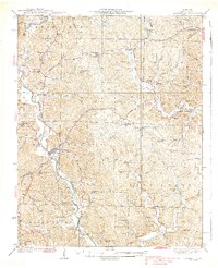 Download a high-resolution, GPS-compatible USGS topo map for Greenville, MO (1939 edition)