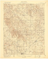 Download a high-resolution, GPS-compatible USGS topo map for Halltown, MO (1919 edition)
