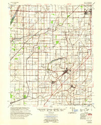 Download a high-resolution, GPS-compatible USGS topo map for Hayti, MO (1955 edition)