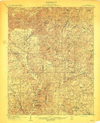1910 Map of Higdon