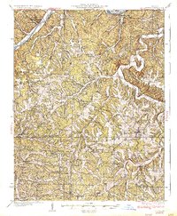 Download a high-resolution, GPS-compatible USGS topo map for Iberia, MO (1937 edition)