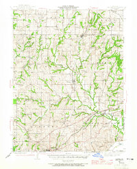 Download a high-resolution, GPS-compatible USGS topo map for Kearney, MO (1965 edition)