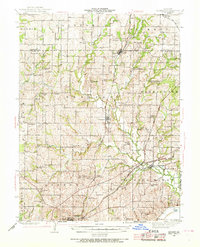 Download a high-resolution, GPS-compatible USGS topo map for Kearney, MO (1968 edition)