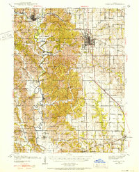 1938 Map of Macon County, MO
