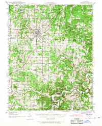 Download a high-resolution, GPS-compatible USGS topo map for Lebanon, MO (1968 edition)