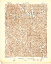 Download a high-resolution, GPS-compatible USGS topo map for Lesterville, MO (1946 edition)