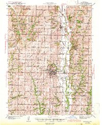 Download a high-resolution, GPS-compatible USGS topo map for Maryville, MO (1943 edition)