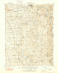 1928 Map of Meramec Spring, 1950 Print