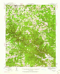 Download a high-resolution, GPS-compatible USGS topo map for Montier, MO (1960 edition)