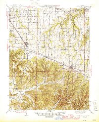 Download a high-resolution, GPS-compatible USGS topo map for New Florence, MO (1946 edition)