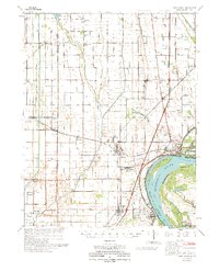 Download a high-resolution, GPS-compatible USGS topo map for New Madrid, MO (1973 edition)