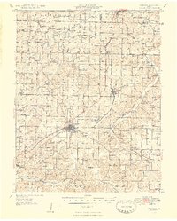 Download a high-resolution, GPS-compatible USGS topo map for Niangua, MO (1948 edition)