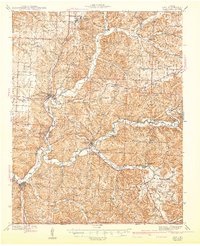 1943 Map of Noel