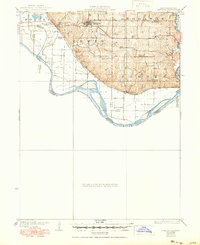 Download a high-resolution, GPS-compatible USGS topo map for Oregon, MO (1950 edition)