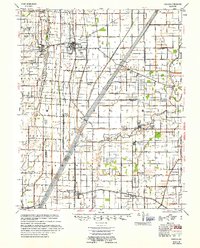 preview thumbnail of historical topo map of Pascola, MO in 1955