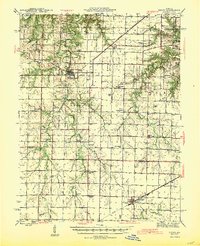 Download a high-resolution, GPS-compatible USGS topo map for Perry, MO (1945 edition)